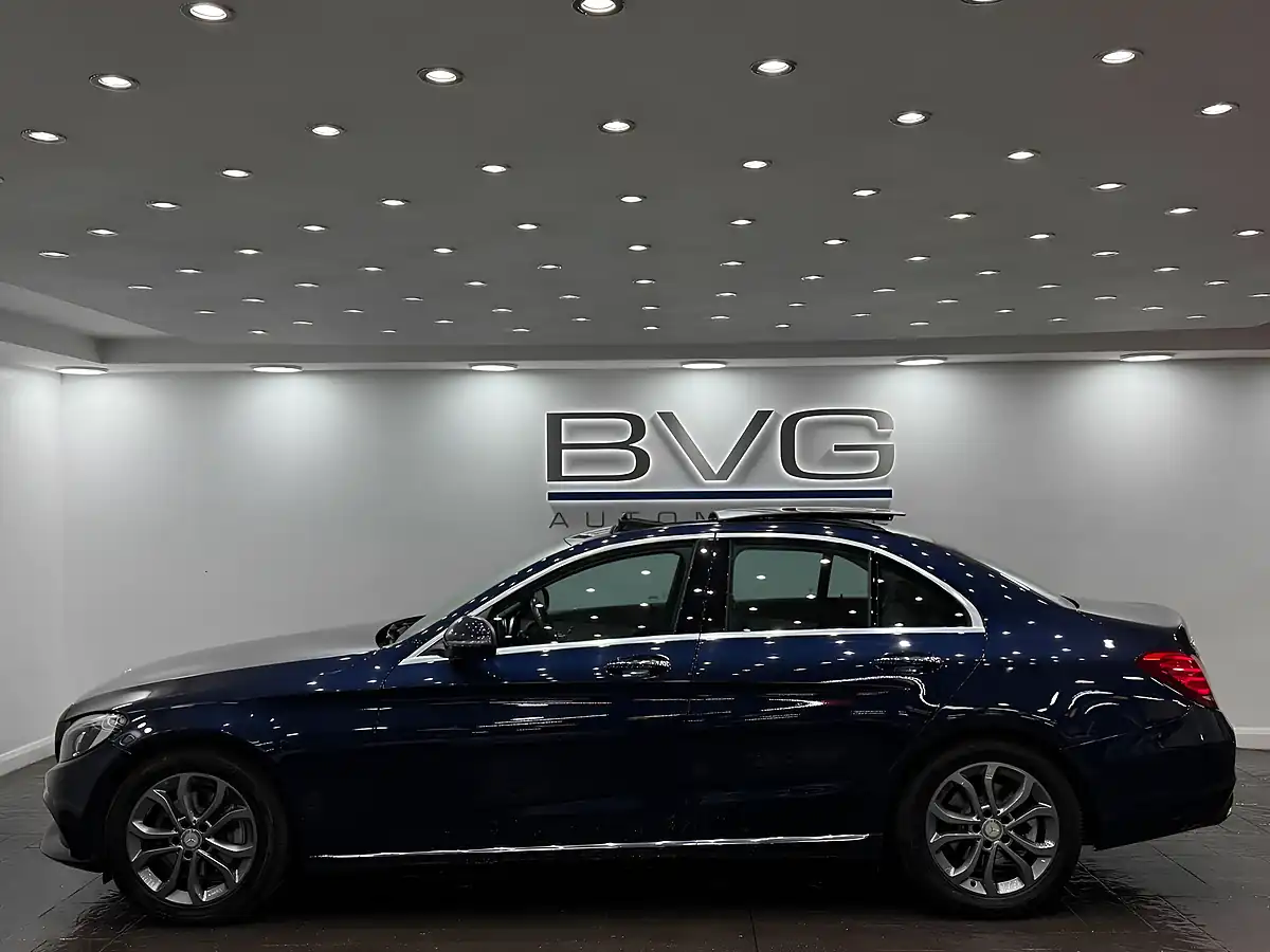 Used 2017 Mercedes-Benz C Class Sport (premium) Blue - Interior and Exterior details 5