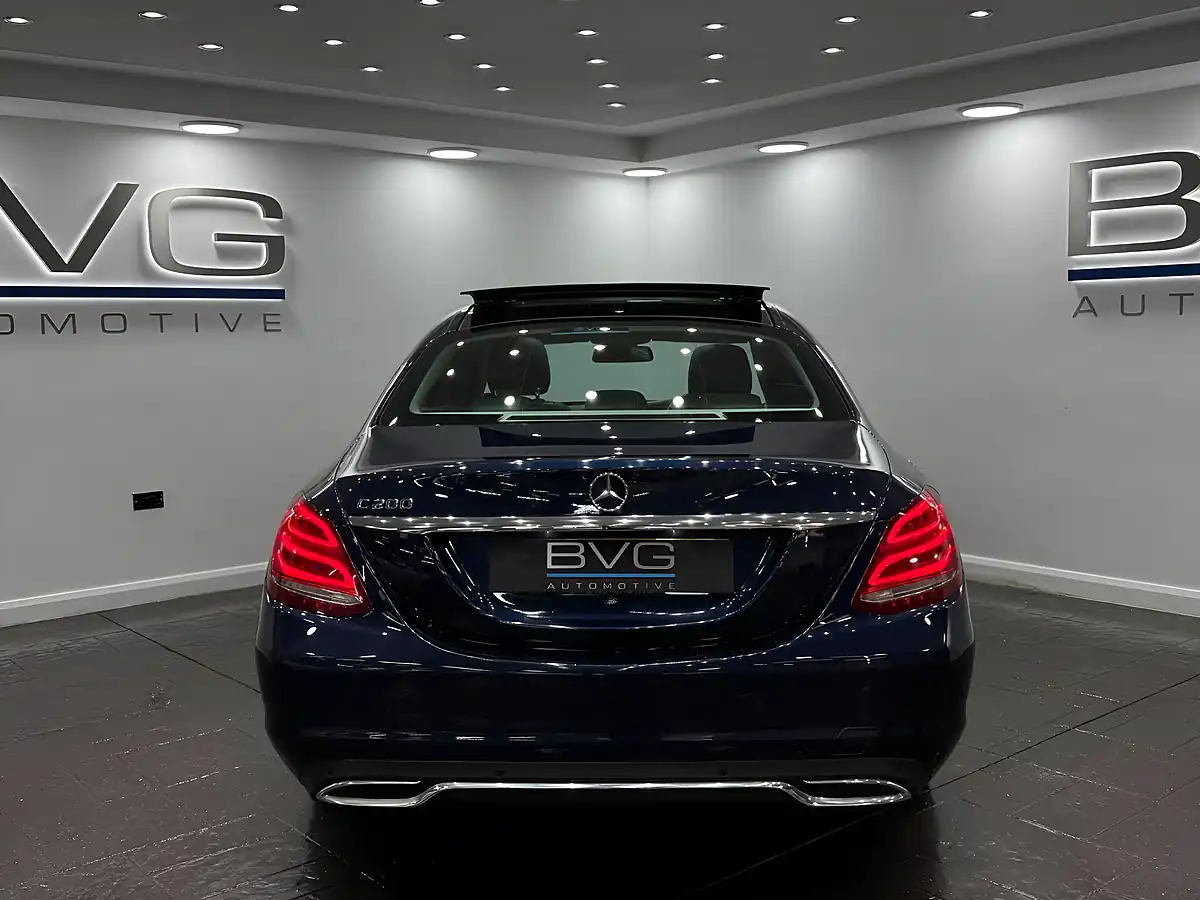 Used 2017 Mercedes-Benz C Class Sport (premium) Blue - Interior and Exterior details 8