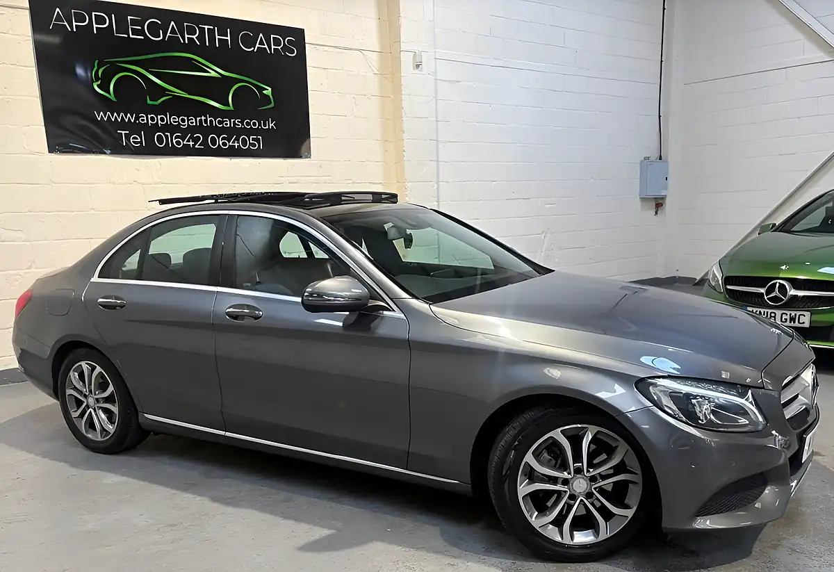 Used 2017 Mercedes-Benz C Class Sport Premium Plus Grey - Interior and Exterior details 11