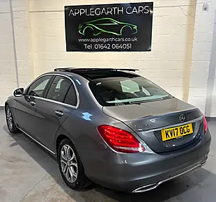 Used 2017 Mercedes-Benz C Class Sport Premium Plus Grey - Interior and Exterior details 4