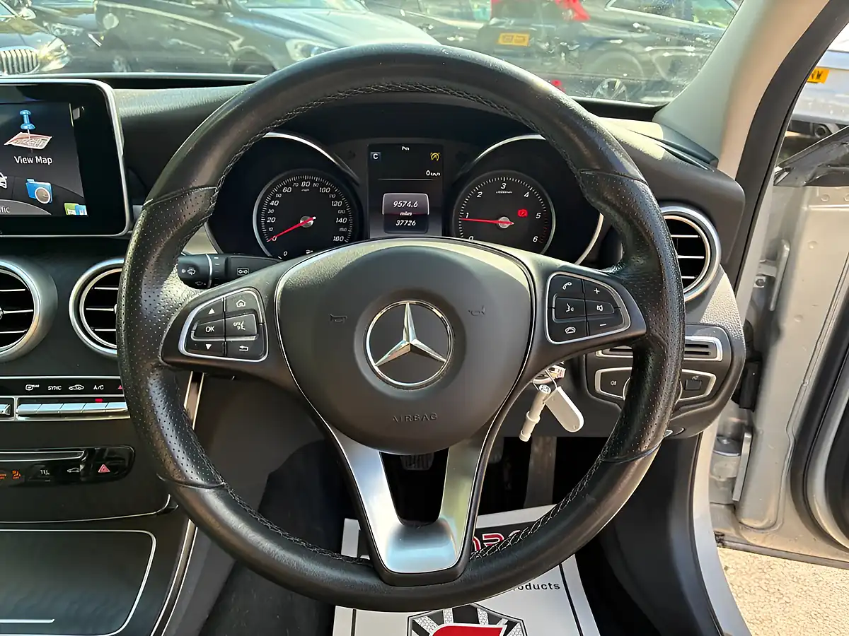 Used 2017 Mercedes-Benz C Class Sport Silver - Interior and Exterior details 13