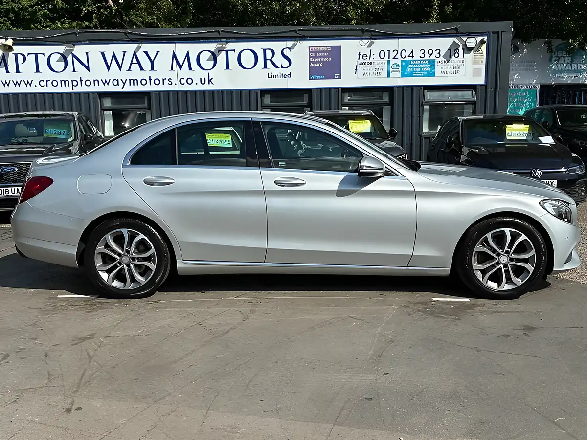 Used 2017 Mercedes-Benz C Class Sport Silver - Interior and Exterior details 6