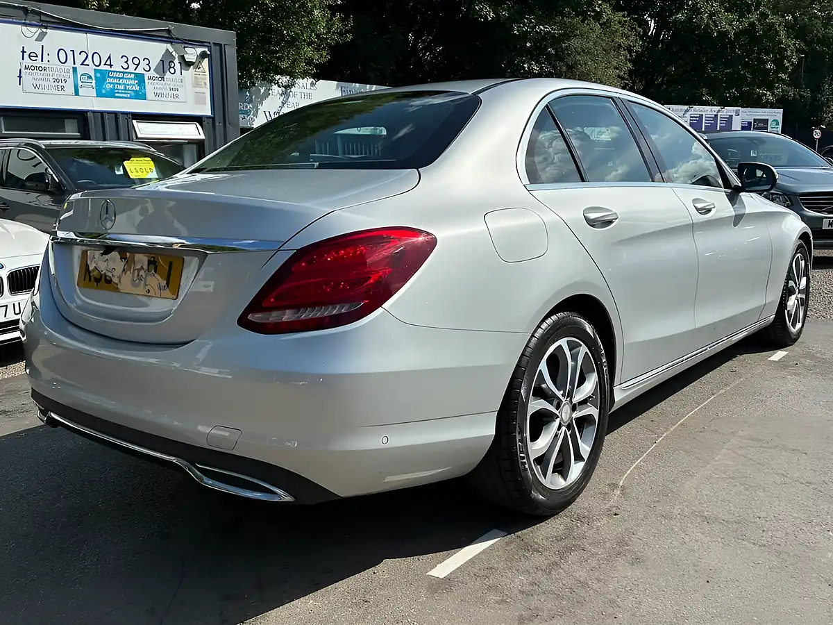 Used 2017 Mercedes-Benz C Class Sport Silver - Interior and Exterior details 7