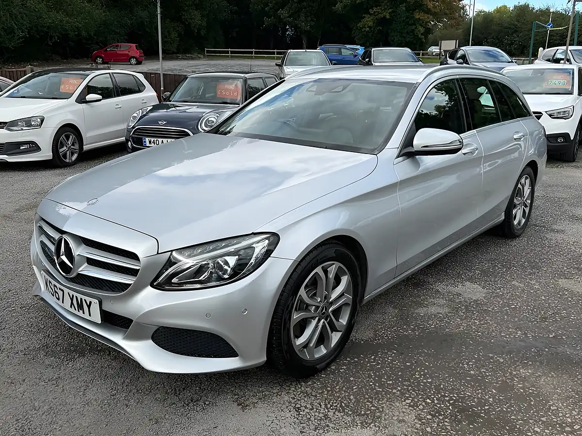 Used 2017 Mercedes-Benz C Class Sport Silver - Interior and Exterior details 10