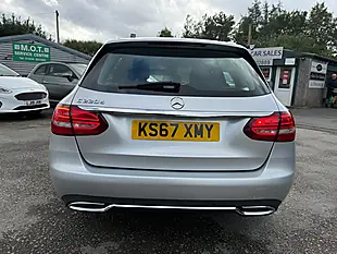 Used 2017 Mercedes-Benz C Class Sport Silver - Interior and Exterior details 12