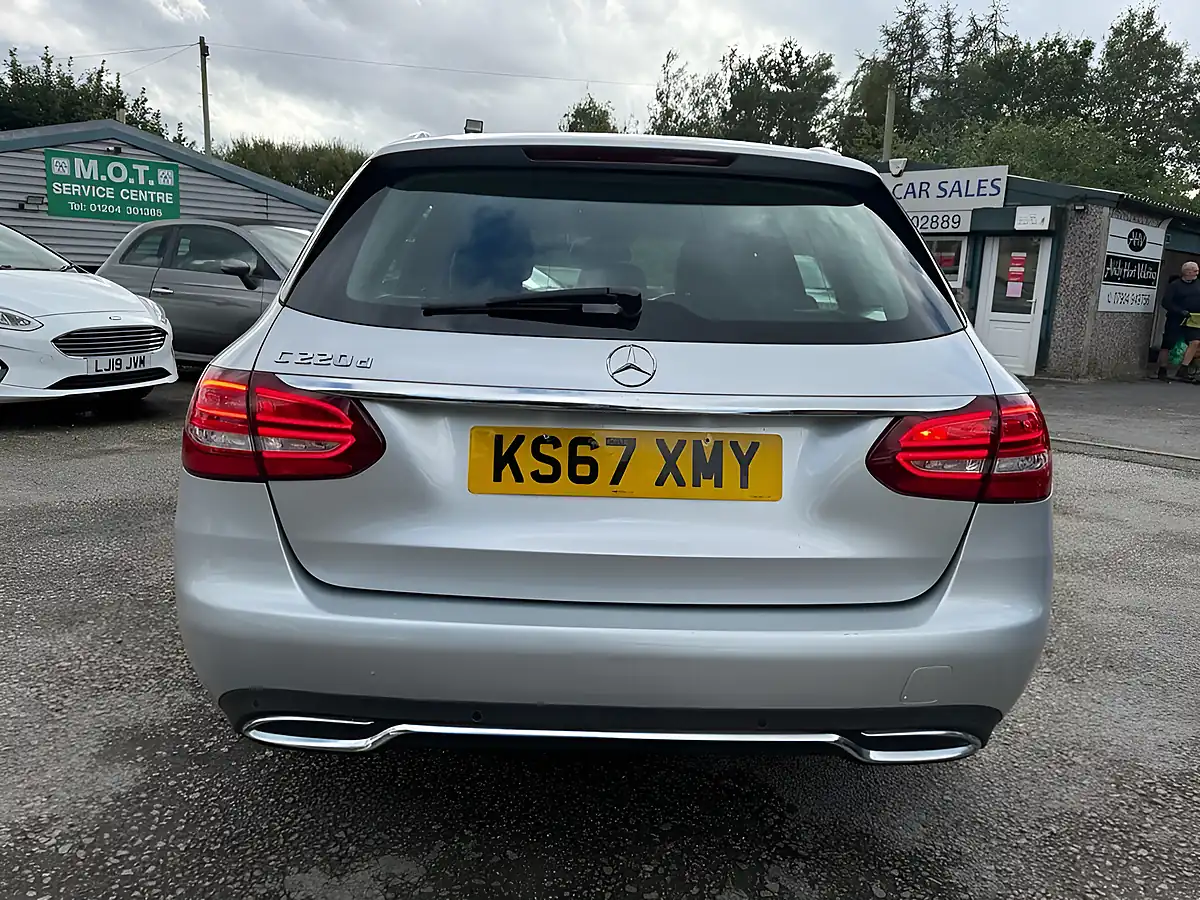 Used 2017 Mercedes-Benz C Class Sport Silver - Interior and Exterior details 12