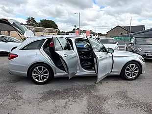 Used 2017 Mercedes-Benz C Class Sport Silver - Interior and Exterior details 13