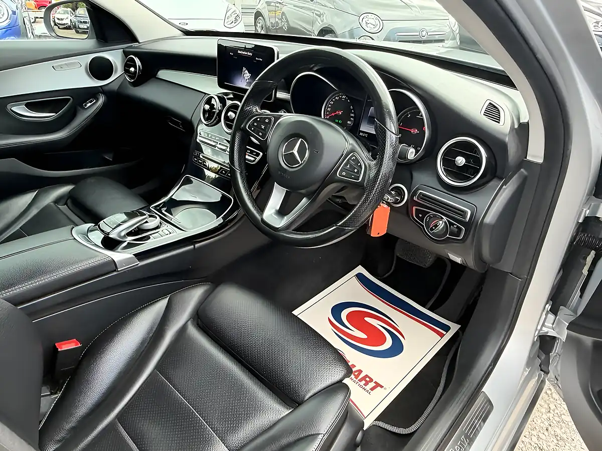 Used 2017 Mercedes-Benz C Class Sport Silver - Interior and Exterior details 15