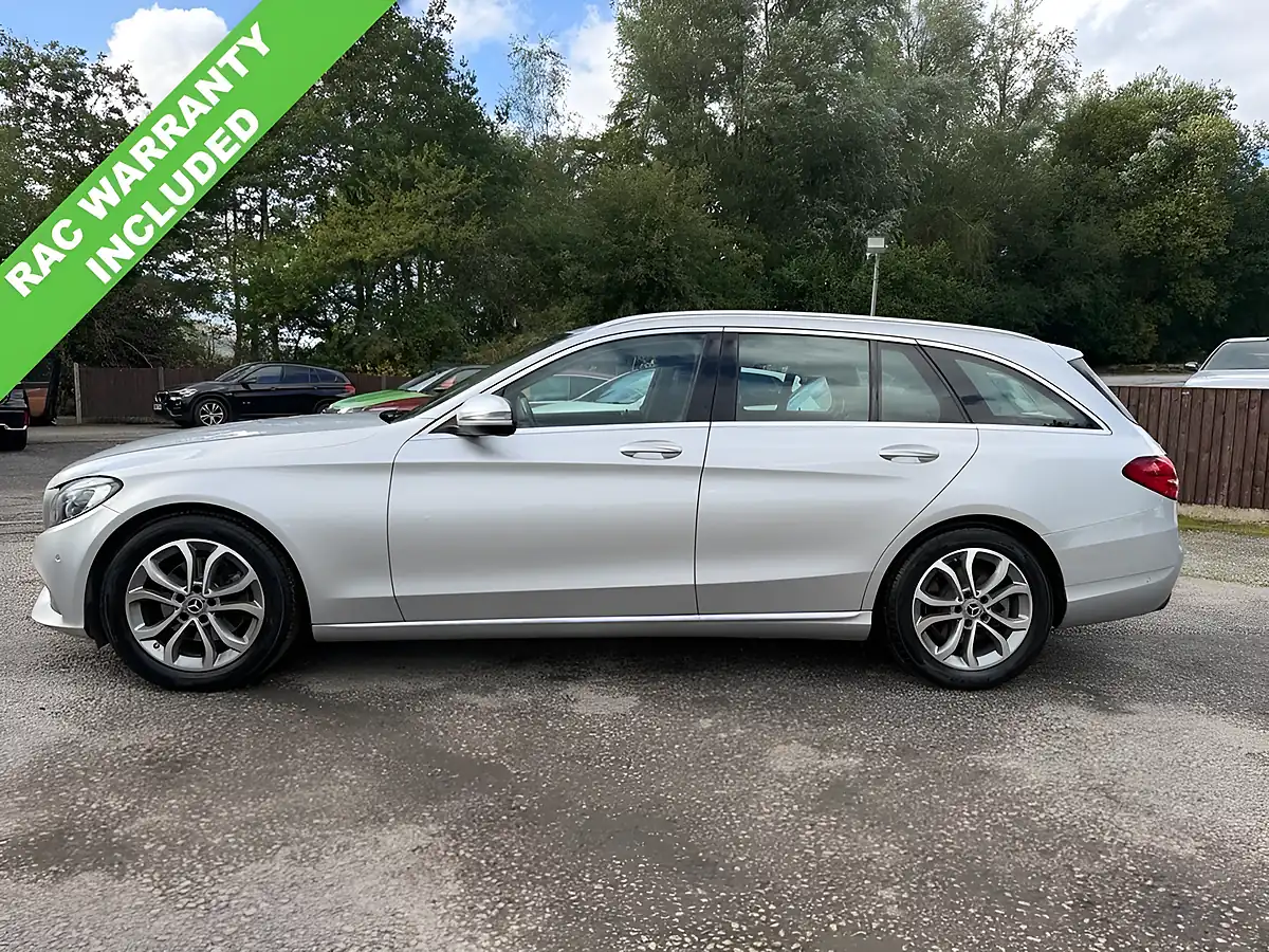 Used 2017 Mercedes-Benz C Class Sport Silver - Interior and Exterior details 3