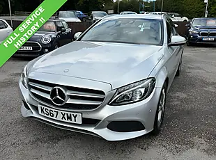 Used 2017 Mercedes-Benz C Class Sport Silver - Interior and Exterior details 5