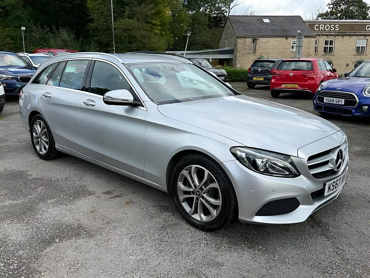 Used 2017 Mercedes-Benz C Class Sport Silver - Interior and Exterior details 7