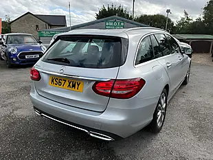 Used 2017 Mercedes-Benz C Class Sport Silver - Interior and Exterior details 8