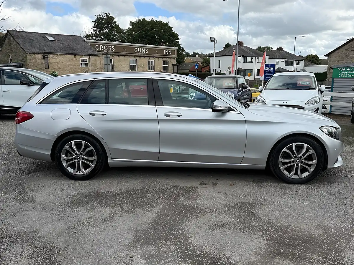 Used 2017 Mercedes-Benz C Class Sport Silver - Interior and Exterior details 9