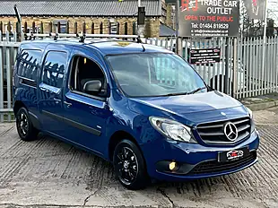Used 2017 Mercedes-Benz Citan L3 Blue - Interior and Exterior details 4