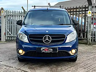 Used 2017 Mercedes-Benz Citan L3 Blue - Interior and Exterior details 6