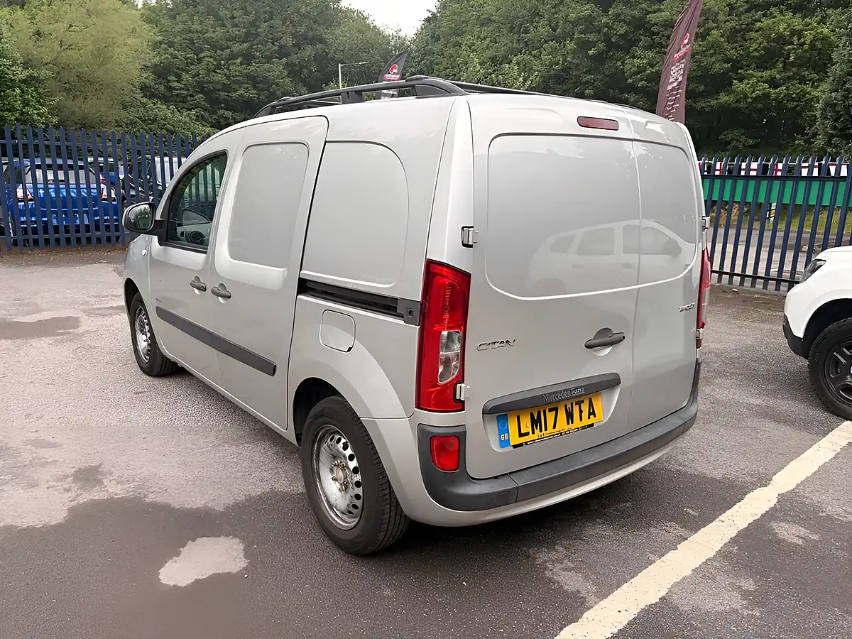 Used 2017 Mercedes-Benz Citan Panel Van Silver - Interior and Exterior details 11