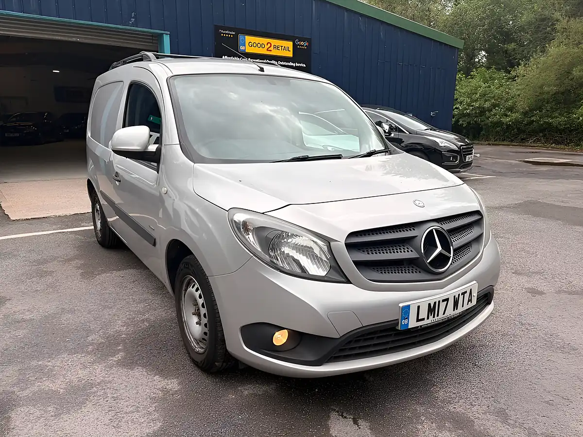 Used 2017 Mercedes-Benz Citan Panel Van Silver - Interior and Exterior details 6