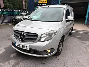Used 2017 Mercedes-Benz Citan Panel Van Silver - Interior and Exterior details 9