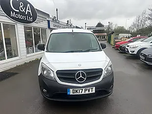 Used 2017 Mercedes-Benz Citan Panel Van White - Interior and Exterior details 2
