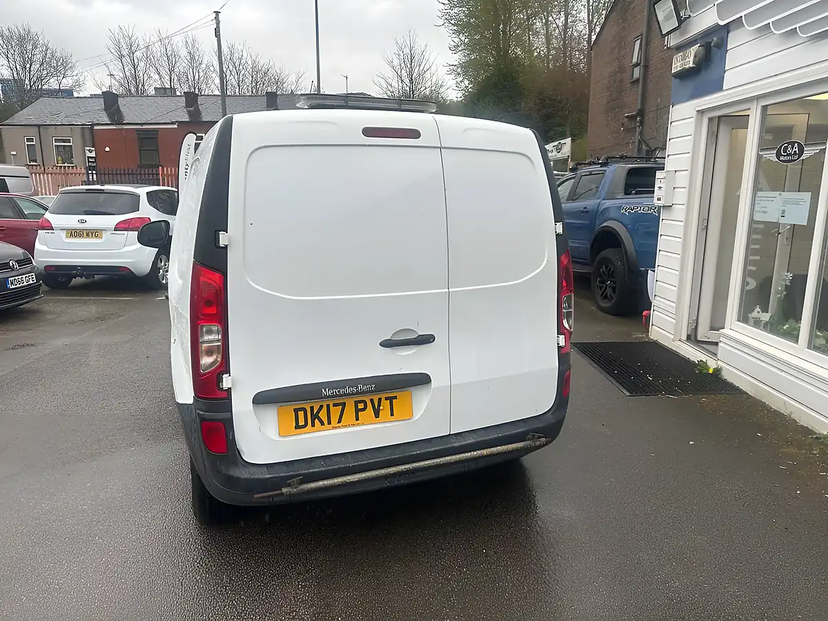 Used 2017 Mercedes-Benz Citan Panel Van White - Interior and Exterior details 6