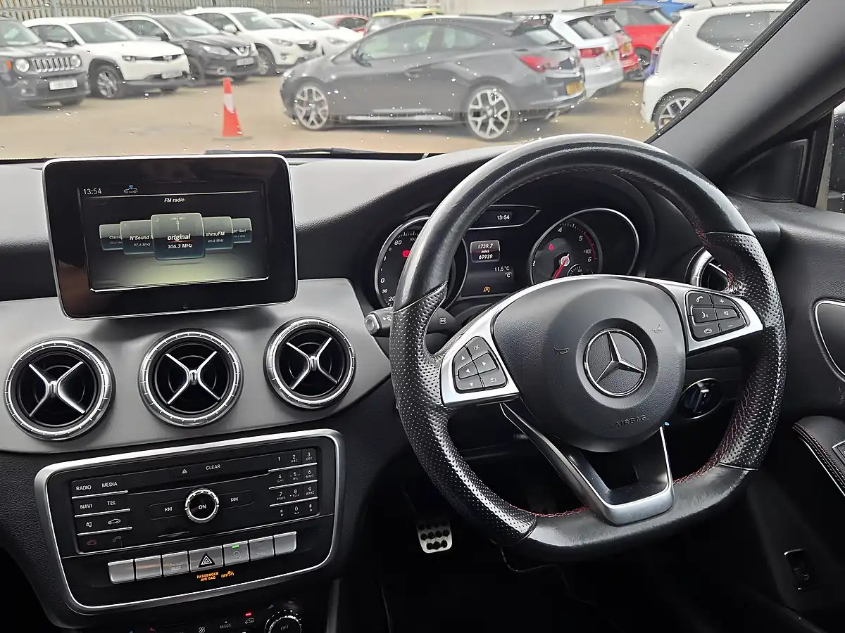 Used 2017 Mercedes-Benz Cla AMG Line Black - Interior and Exterior details 7