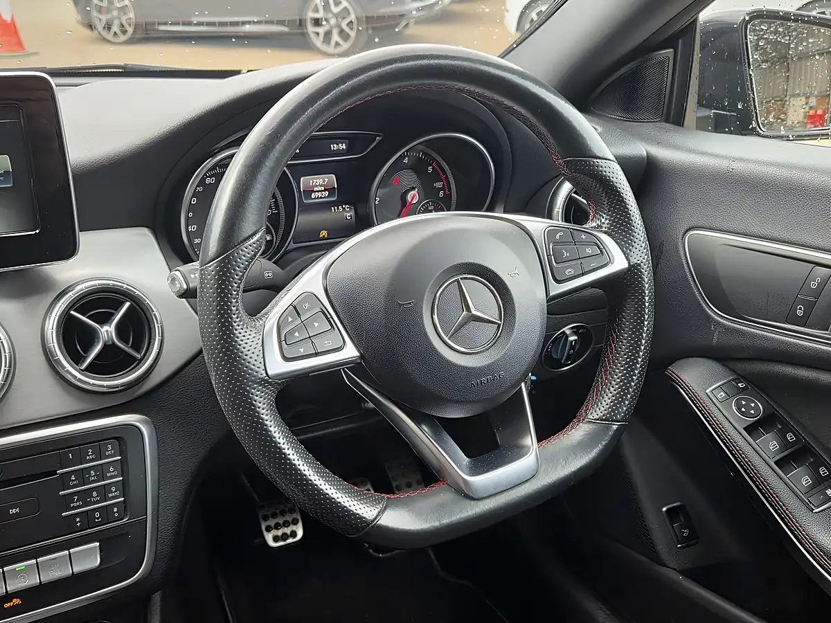 Used 2017 Mercedes-Benz Cla AMG Line Black - Interior and Exterior details 8