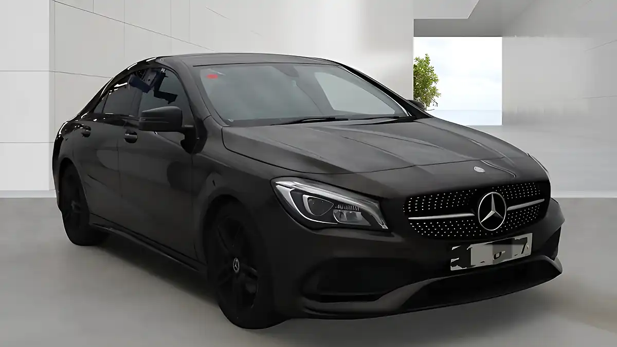 Used 2017 Mercedes-Benz Cla AMG Line Bronze - Front View
