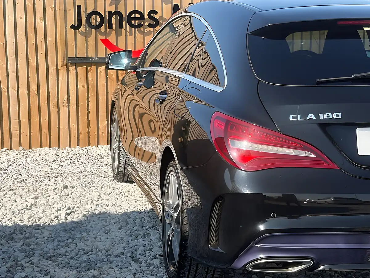 Used 2017 Mercedes-Benz Cla AMG Line Edition Shooting Brake Black - Interior and Exterior details 11