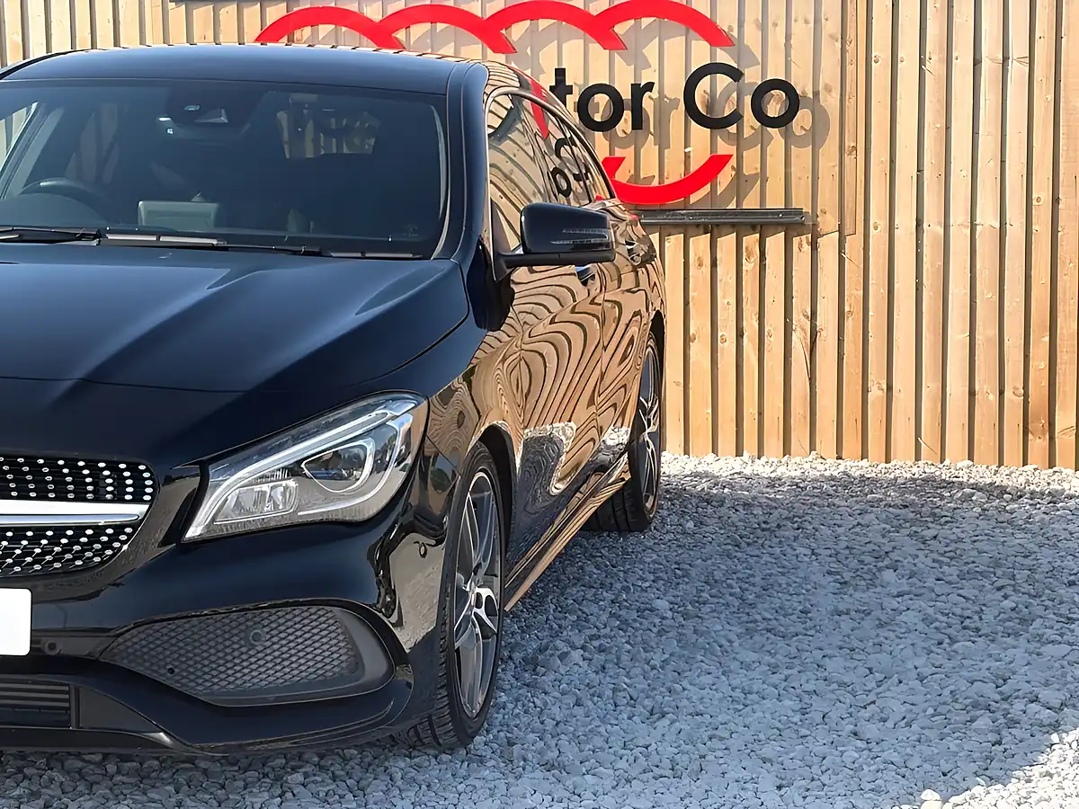 Used 2017 Mercedes-Benz Cla AMG Line Edition Shooting Brake Black - Interior and Exterior details 5