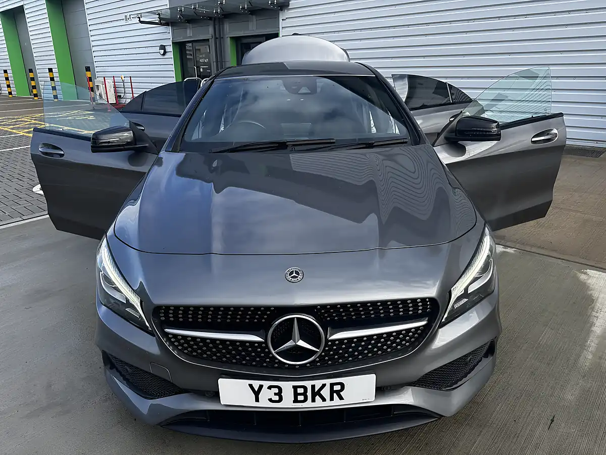 Used 2017 Mercedes-Benz Cla AMG Line Grey - Interior and Exterior details 13