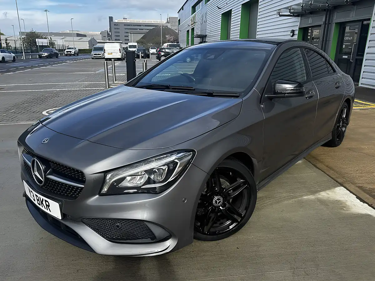 Used 2017 Mercedes-Benz Cla AMG Line Grey - Interior and Exterior details 5