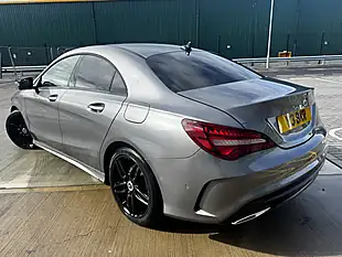Used 2017 Mercedes-Benz Cla AMG Line Grey - Interior and Exterior details 7