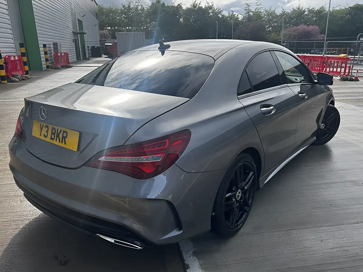 Used 2017 Mercedes-Benz Cla AMG Line Grey - Interior and Exterior details 8