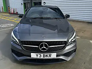 Used 2017 Mercedes-Benz Cla AMG Line Grey - Interior and Exterior details 9