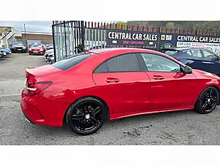 Used 2017 Mercedes-Benz Cla AMG Line Red - Interior and Exterior details 11