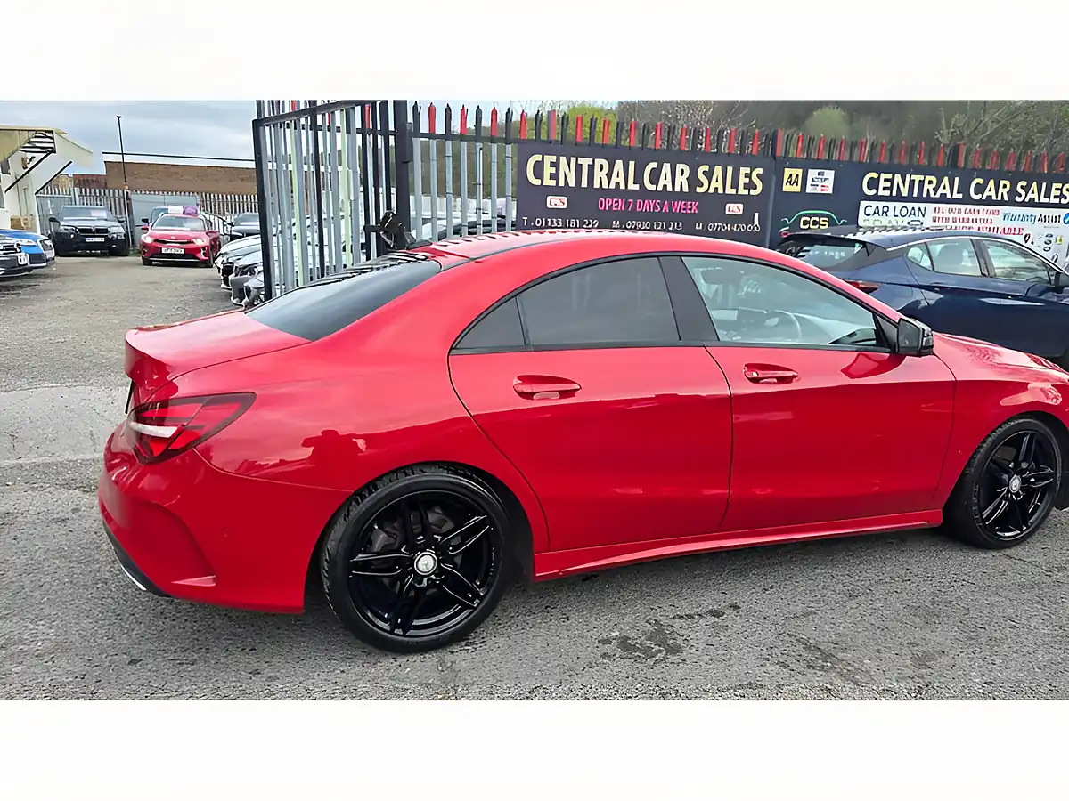 Used 2017 Mercedes-Benz Cla AMG Line Red - Interior and Exterior details 11
