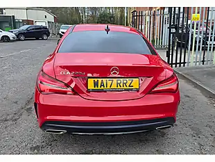 Used 2017 Mercedes-Benz Cla AMG Line Red - Interior and Exterior details 12