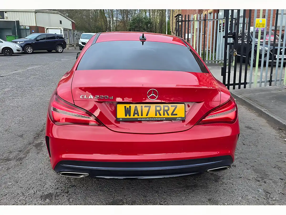 Used 2017 Mercedes-Benz Cla AMG Line Red - Interior and Exterior details 12
