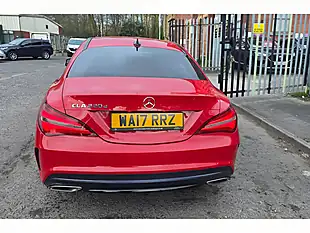 Used 2017 Mercedes-Benz Cla AMG Line Red - Interior and Exterior details 13