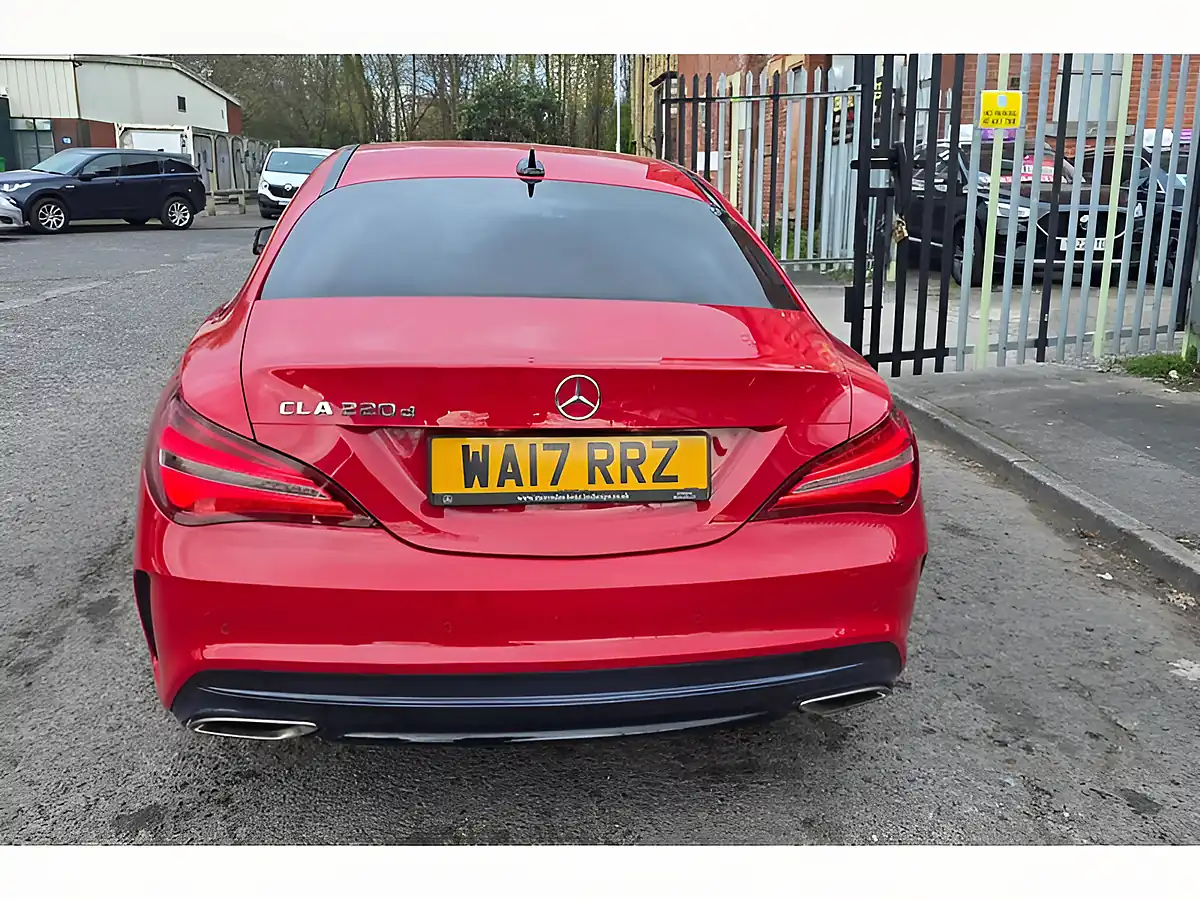 Used 2017 Mercedes-Benz Cla AMG Line Red - Interior and Exterior details 13
