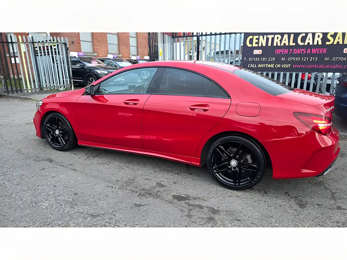 Used 2017 Mercedes-Benz Cla AMG Line Red - Interior and Exterior details 14