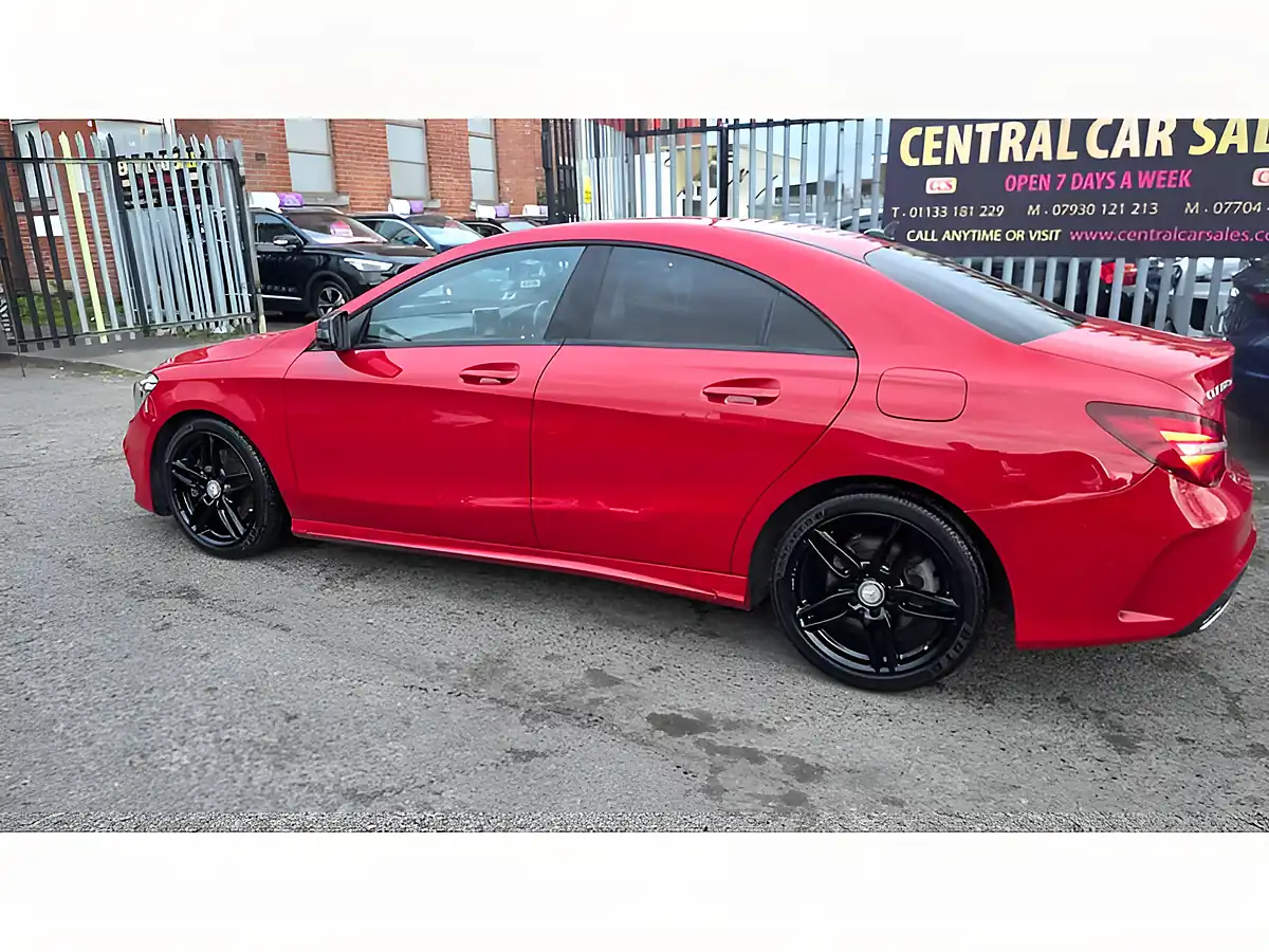Used 2017 Mercedes-Benz Cla AMG Line Red - Interior and Exterior details 15