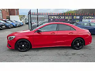Used 2017 Mercedes-Benz Cla AMG Line Red - Interior and Exterior details 16