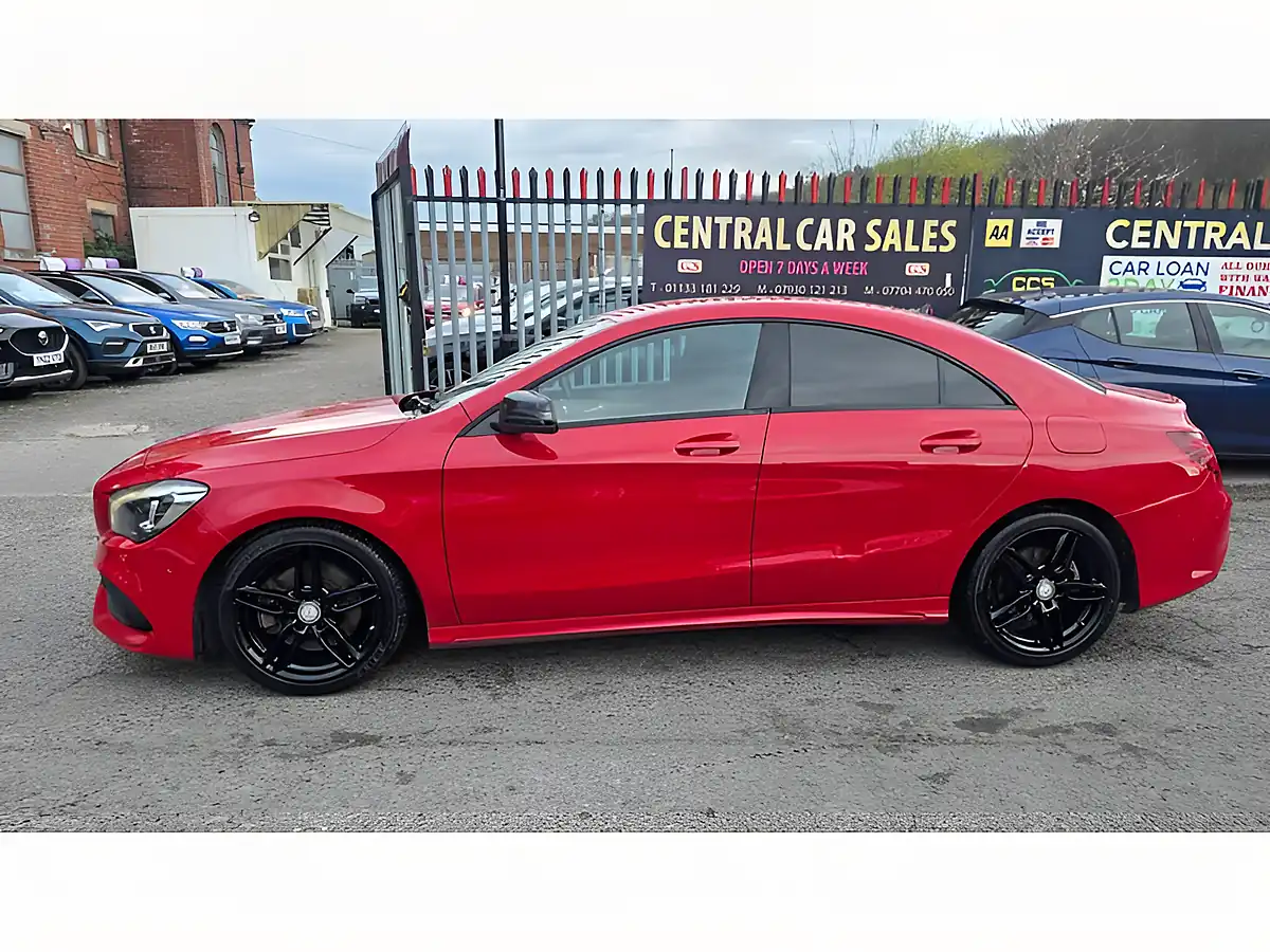 Used 2017 Mercedes-Benz Cla AMG Line Red - Interior and Exterior details 16