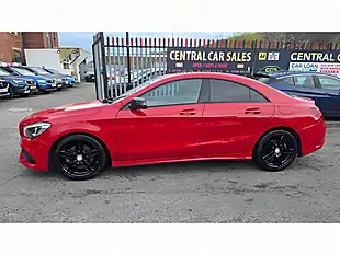 Used 2017 Mercedes-Benz Cla AMG Line Red - Interior and Exterior details 17