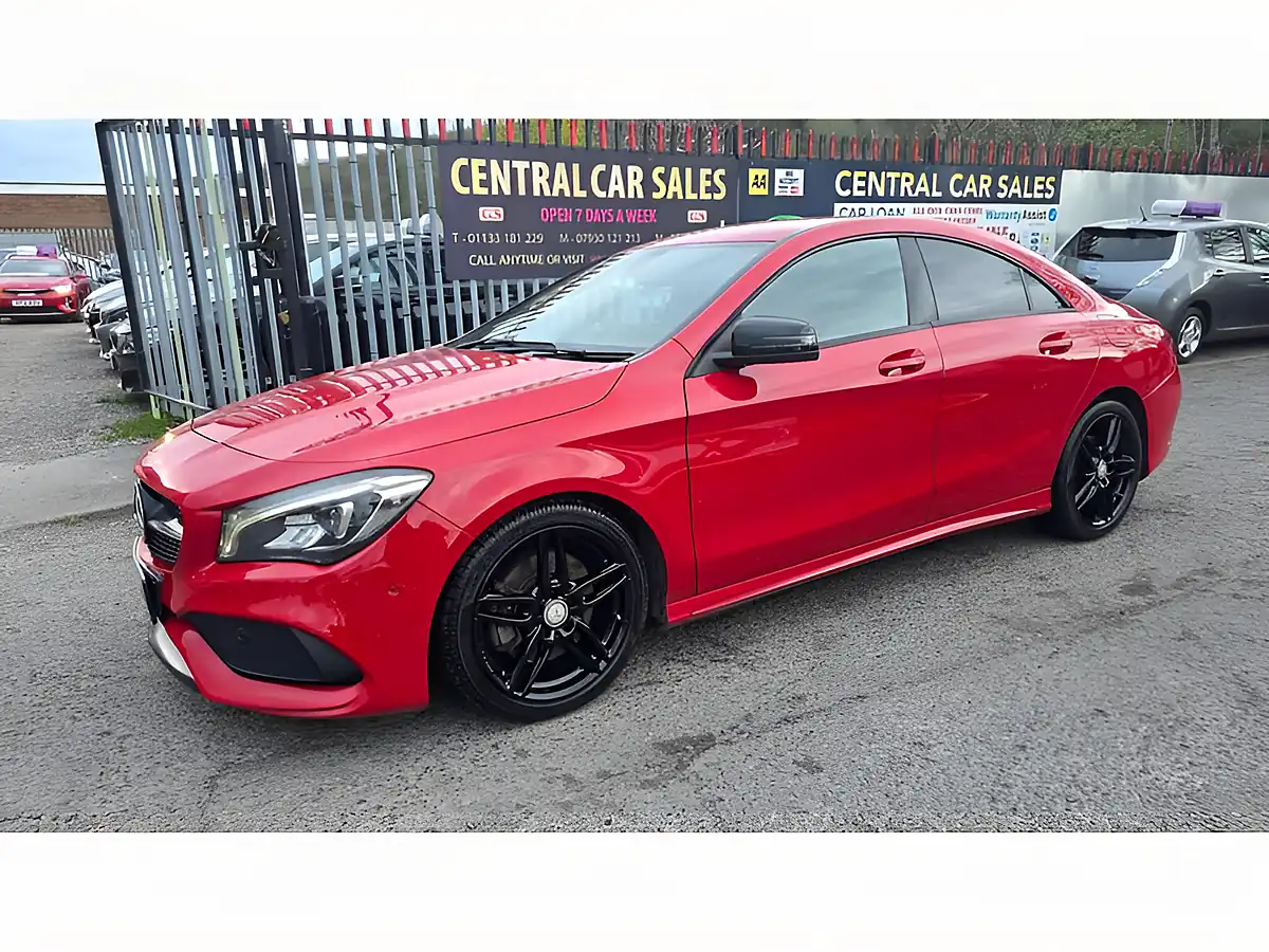 Used 2017 Mercedes-Benz Cla AMG Line Red - Interior and Exterior details 19