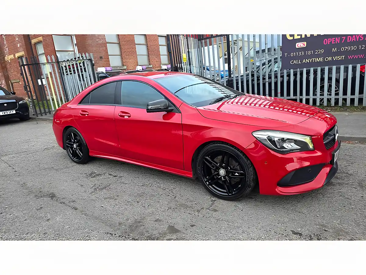 Used 2017 Mercedes-Benz Cla AMG Line Red - Interior and Exterior details 2