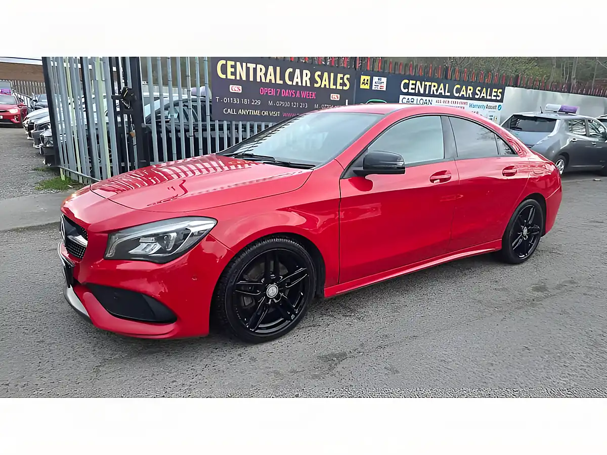 Used 2017 Mercedes-Benz Cla AMG Line Red - Interior and Exterior details 20