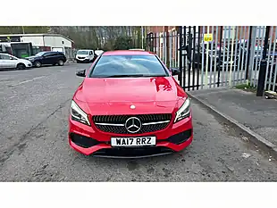Used 2017 Mercedes-Benz Cla AMG Line Red - Interior and Exterior details 4