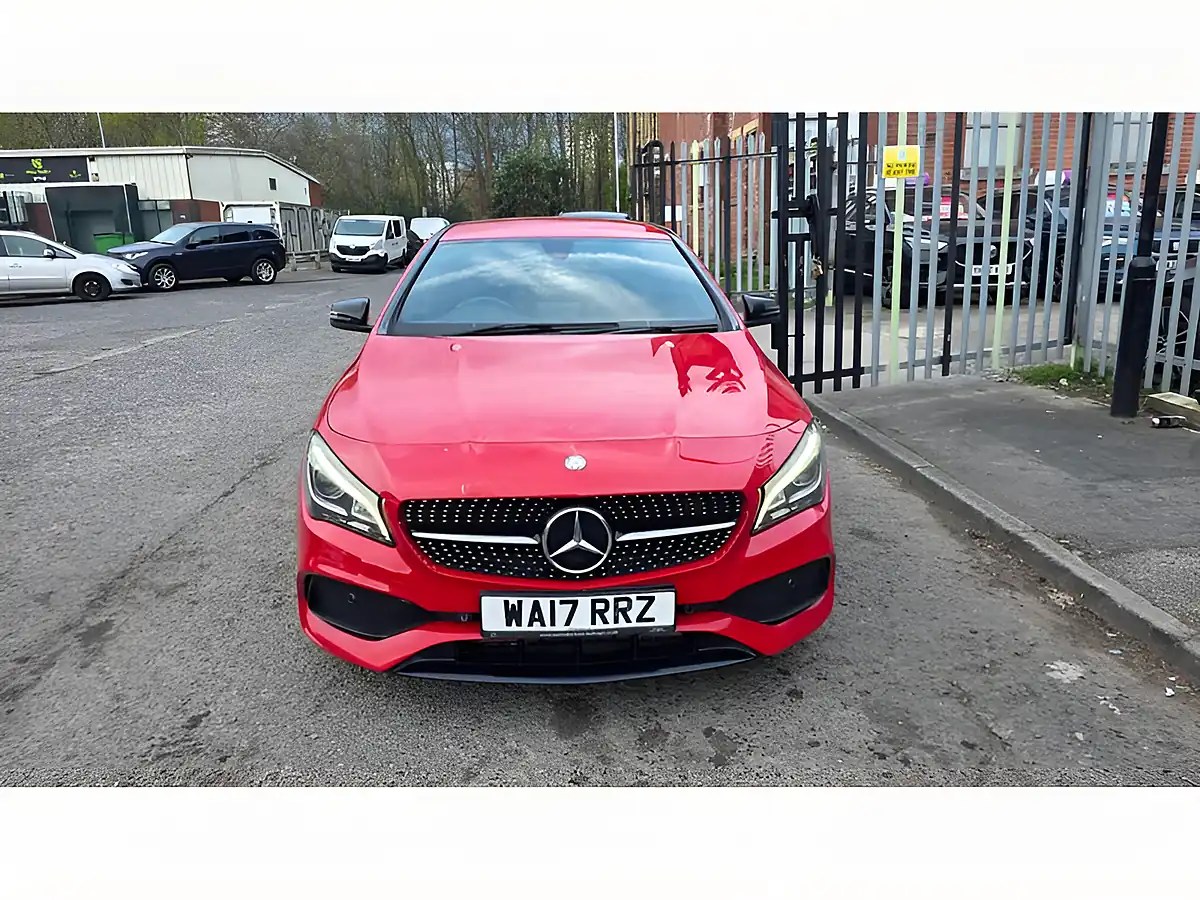 Used 2017 Mercedes-Benz Cla AMG Line Red - Interior and Exterior details 4